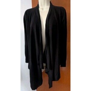 Givenchy Paris Cardigan Wool Women's Size Medium Black